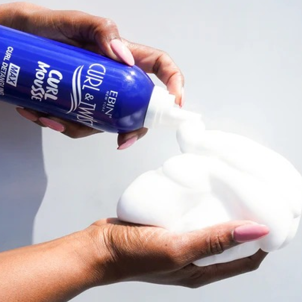 Ebin Curl Mousse Volumizing 354ml-Volumizing Mousse-Beauty and hair supply