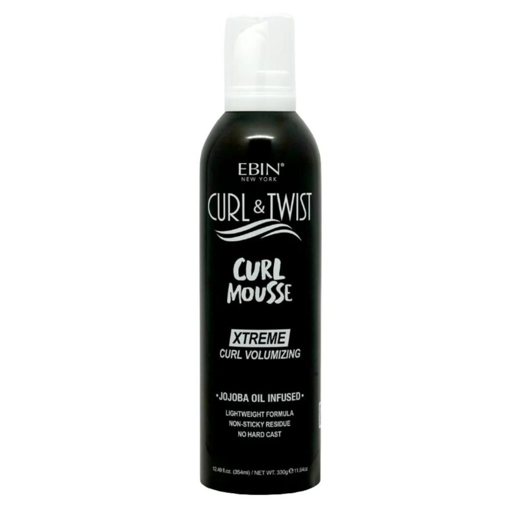 Ebin Curl Mousse Volumizing 354ml-Volumizing Mousse-Beauty and hair supply