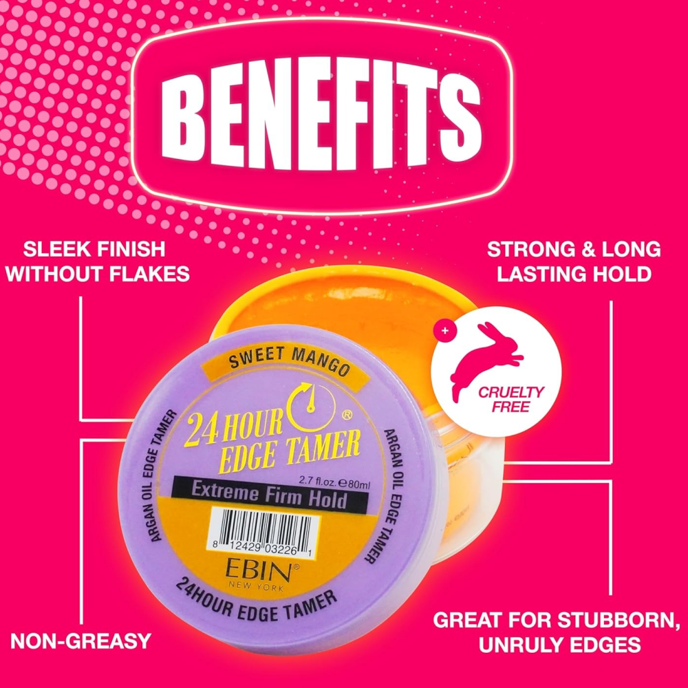 Ebin Edge Tamer Banana Custard 80ml-Gel-Beauty and hair supply
