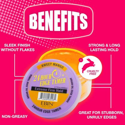 Ebin Edge Tamer Banana Custard 80ml-Gel-Beauty and hair supply