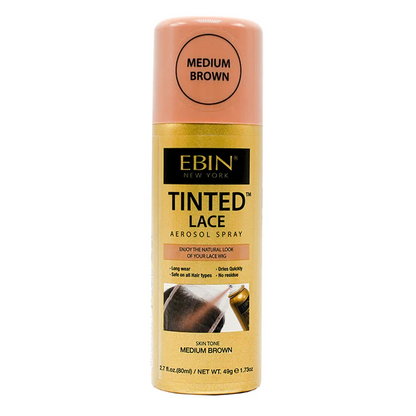 Ebin Tinted Lace Spray 80ml-Tinted Lace Spray-Beauty and hair supply