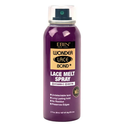 Ebin Wonder Lace Bond Melting Spray Vitamin E &amp; Biotin 80ml-All-Beauty and hair supply