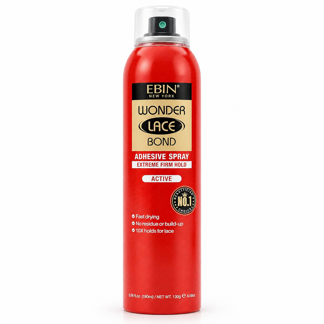 Ebin Wonder Lace Bond Spray Extreme Firm Hold Active 180ml-Melting Spray-Beauty and hair supply