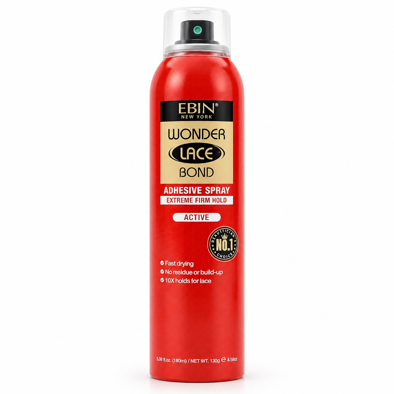 Ebin Wonder Lace Bond Spray Extreme Firm Hold Active 180ml-Melting Spray-Beauty and hair supply