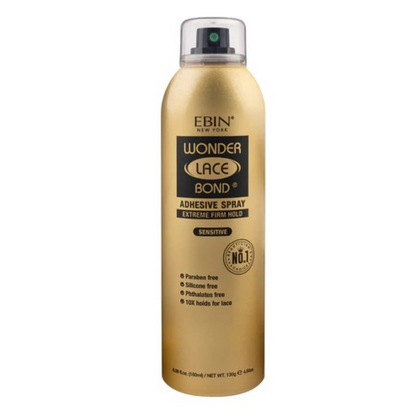 Ebin Wonder Lace Bond Spray Sensitive 180ml-All-Beauty and hair supply