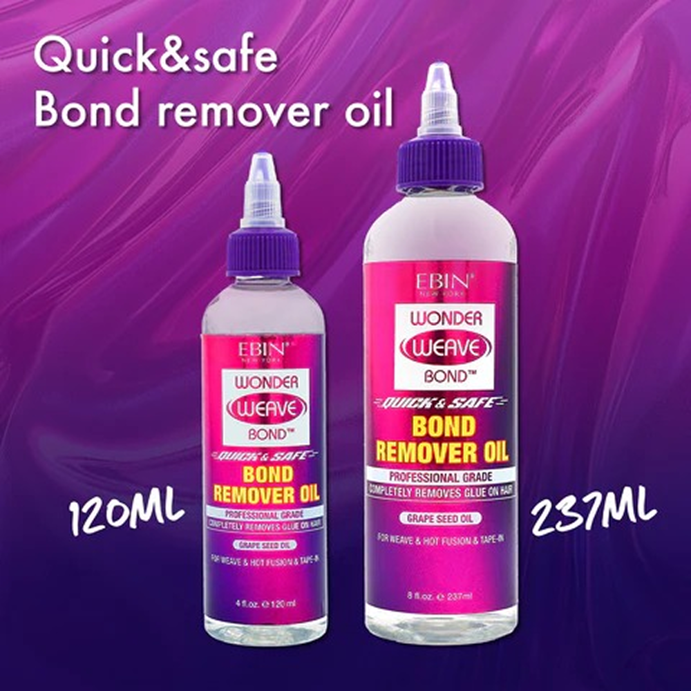 Ebin Wonder Weave Bond Remover Oil Clear 120ml-All-Beauty and hair supply