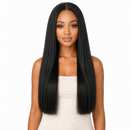 Ei Brazilian 100% Unprocessed Virgin Brazilian Human Hair Style: Straight (Natural Color)