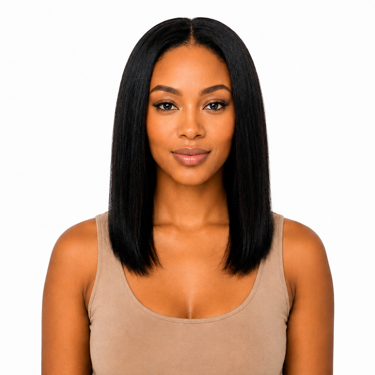 Ei Brazilian 100% Unprocessed Virgin Brazilian Human Hair Extension Straight Natural
