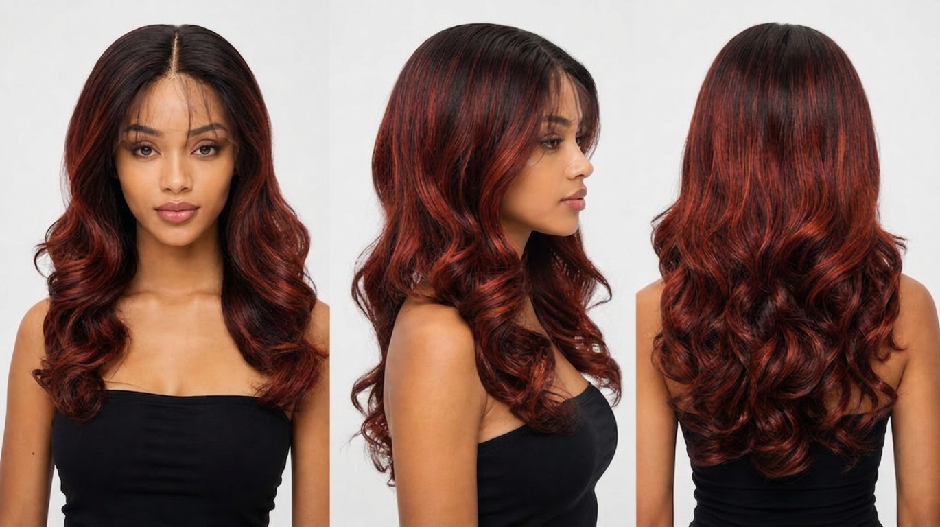 Kuknus Mia Lace Front Wig - Super Volume, Natural Baby Hairline