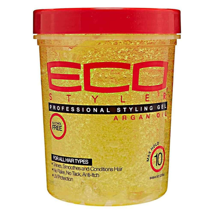 Eco Style Argan Oil Styling Gel - Beauty and Hair Supply