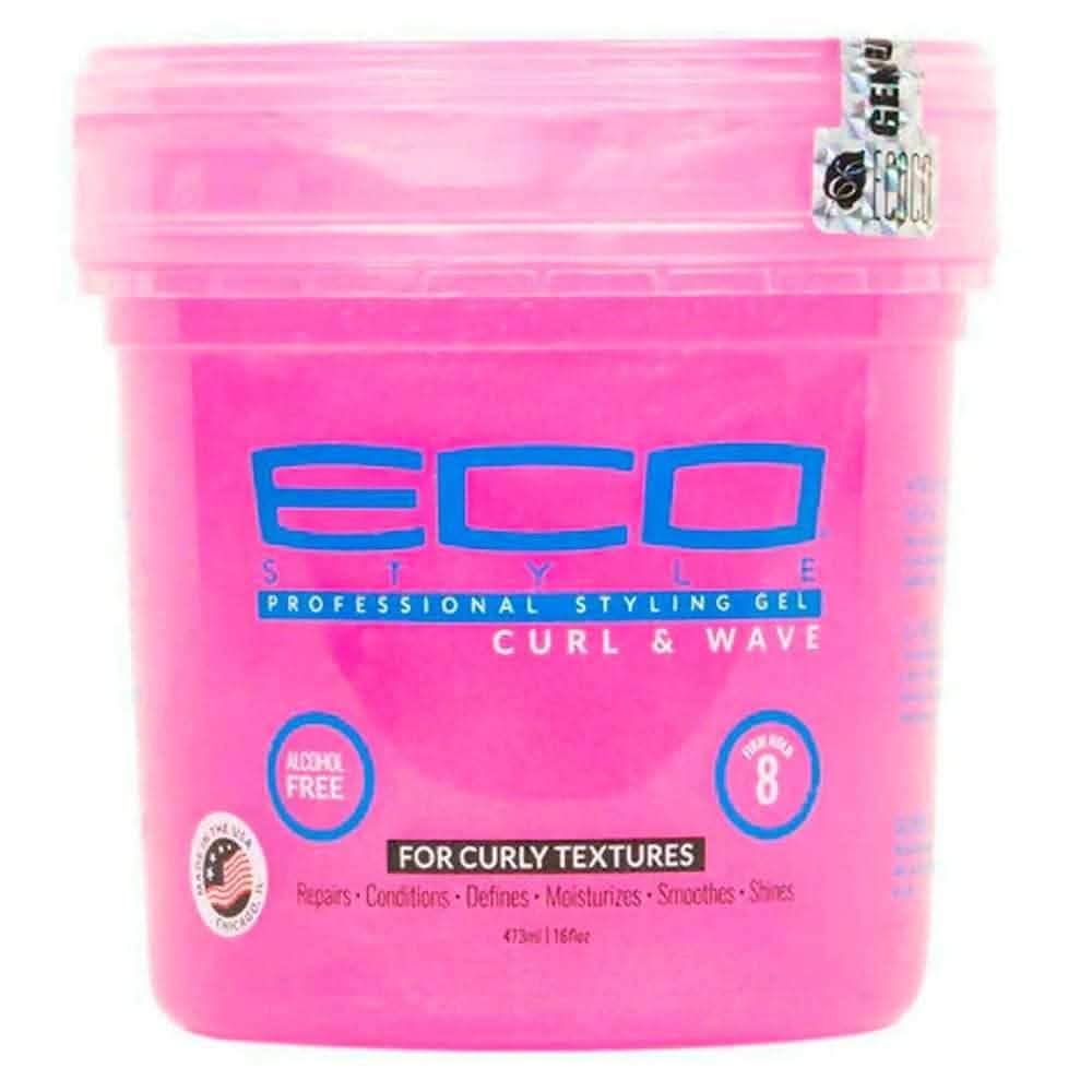 Eco Style Curl &amp; Wave Pink-Gel-Beauty and hair supply