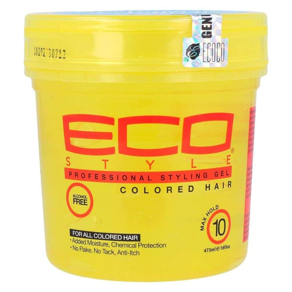 Eco Style Gel Color Yellow-Gel-Beauty and hair supply