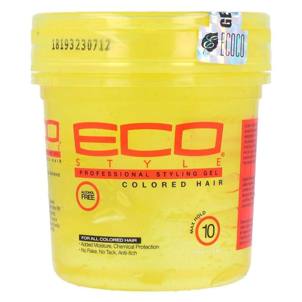 Eco Style Gel Color Yellow-Gel-Beauty and hair supply