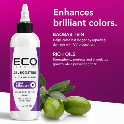 Eco Styler Gel Booster Color Brilliance 118ml-Gel-Beauty and hair supply