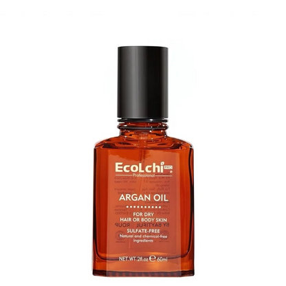 Ecolchi Hair &amp; Skin Oil with Collagen, Shea Butter &amp; Argan Oil 60ml-Hair Serum-Beauty and hair supply
