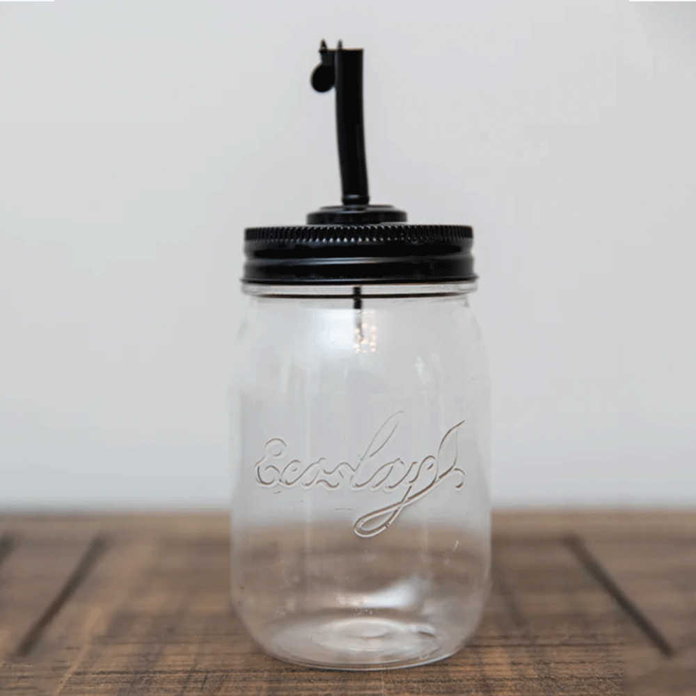 Ecoslay Mason Jar and Pour Top-Reusable Jar-Beauty and hair supply