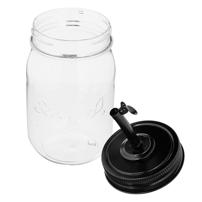 Ecoslay Mason Jar and Pour Top-Reusable Jar-Beauty and hair supply