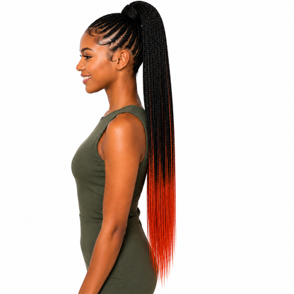 X-Pression 2X Pre-Stretched Synthetic Braids 24"