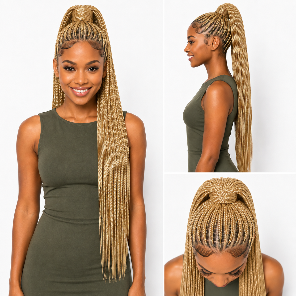 X-Pression 2X Pre-Stretched Synthetic Braids 24"