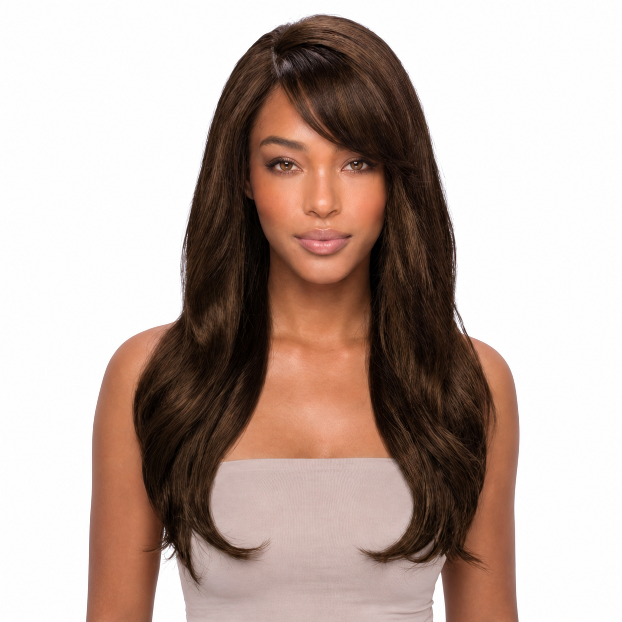 Kuknus Komal - Synthetic Lace Front Wig with Natural Baby Hairline