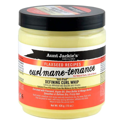 Flaxseed Curl Mane-Tenance Aunt Jackie's 426g - Beauty and Hair Supply