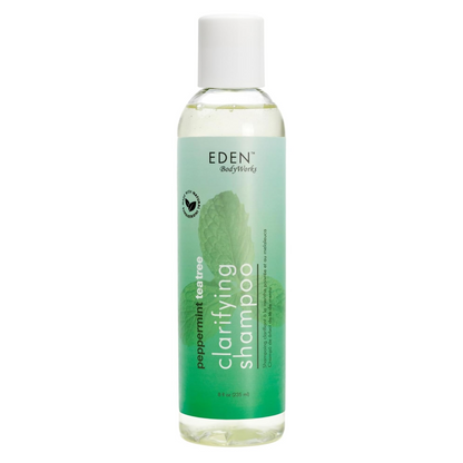 Eden Bodyworks Peppermint Tea Tree Clarifying Shampoo 8oz-Clarifying Shampoo-Beauty and hair supply