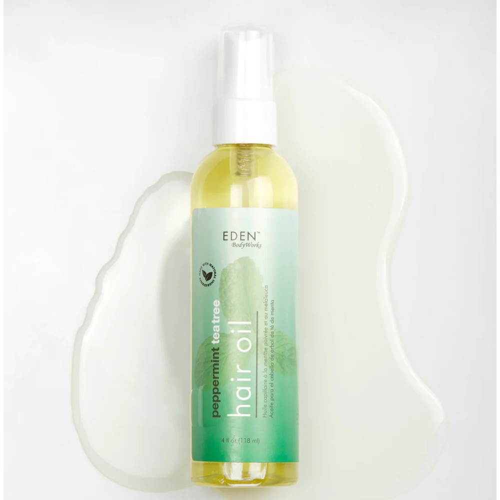 Eden Bodyworks Peppermint Tea Tree Hair Oil 4oz-Hair Oil-Beauty and hair supply