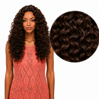 Sleek Fashion Idol 101 Synthetic Classic Brazilian Hair Peru Natural Weave 18"