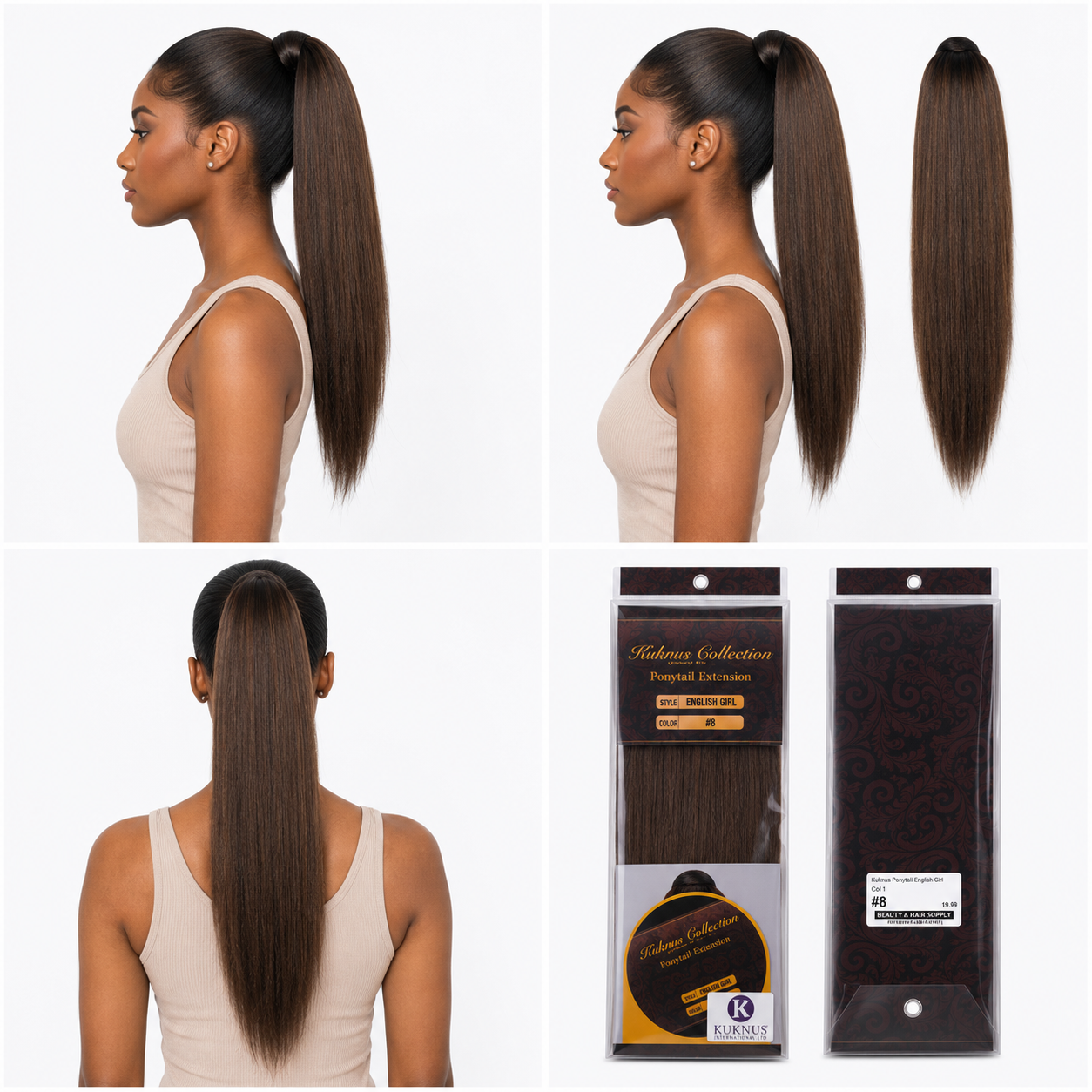 Kuknus Ponytail Style English Girl