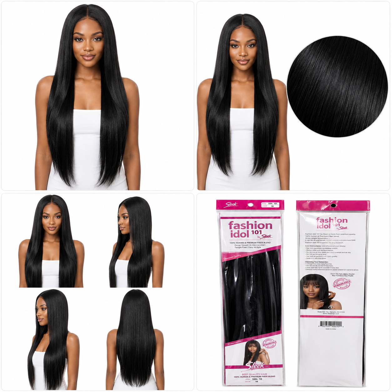 Sleek Fashion Idol 101 Weave Hair Extensions 20