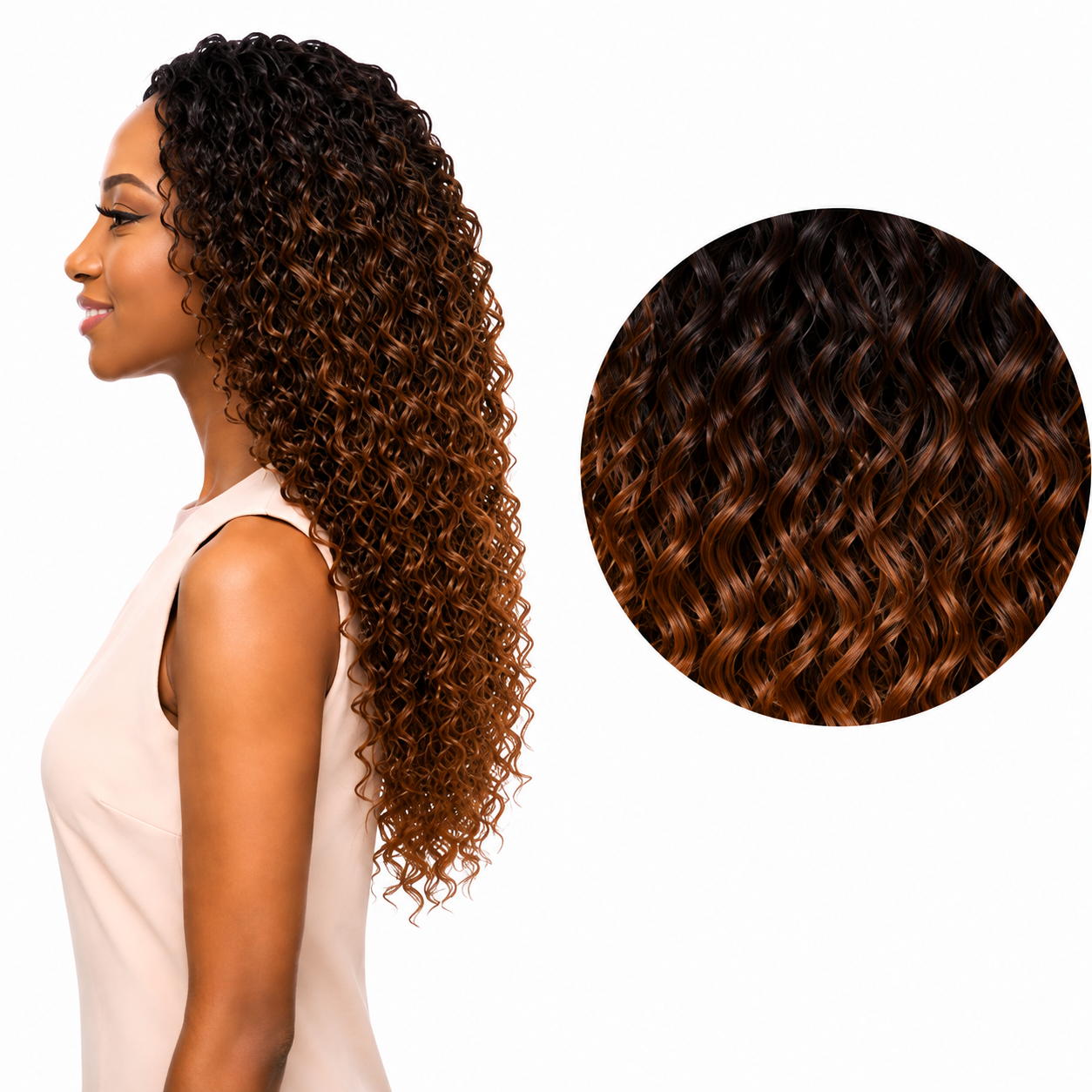Sleek Fashion Idol 101 Synthetic Classic Brazilian Hair - Ivory Weave 18"