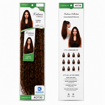 Kuknus Ponytail Style Cuban Girl 30&
