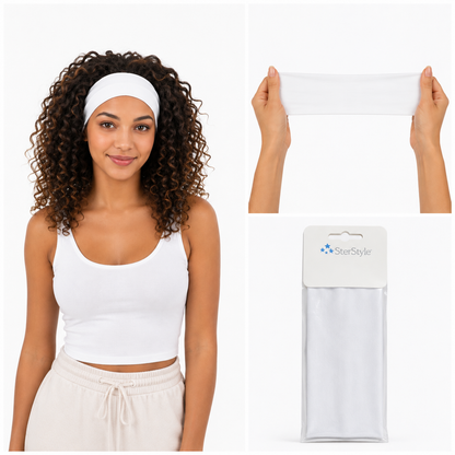 Wide Elastic Stretch Headband for Hair &amp; Wigs