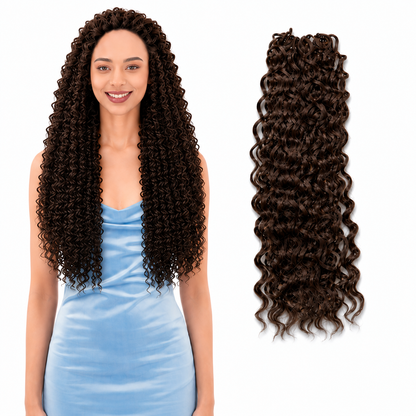 Kuknus Synthetic Beach Curl Bulk 20"