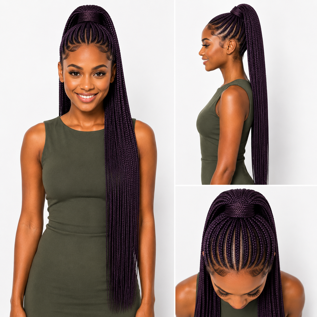 X-Pression 2X Pre-Stretched Synthetic Braids 24"