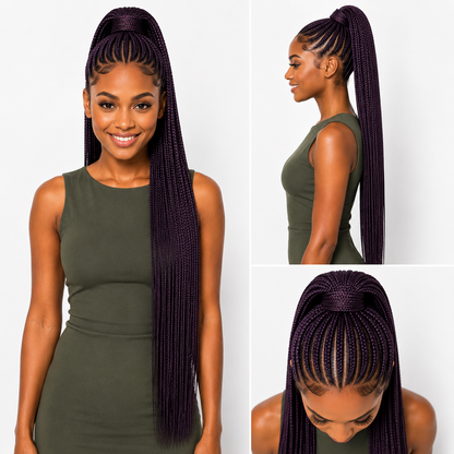 X-Pression 2X Pre-Stretched Synthetic Braids 24"
