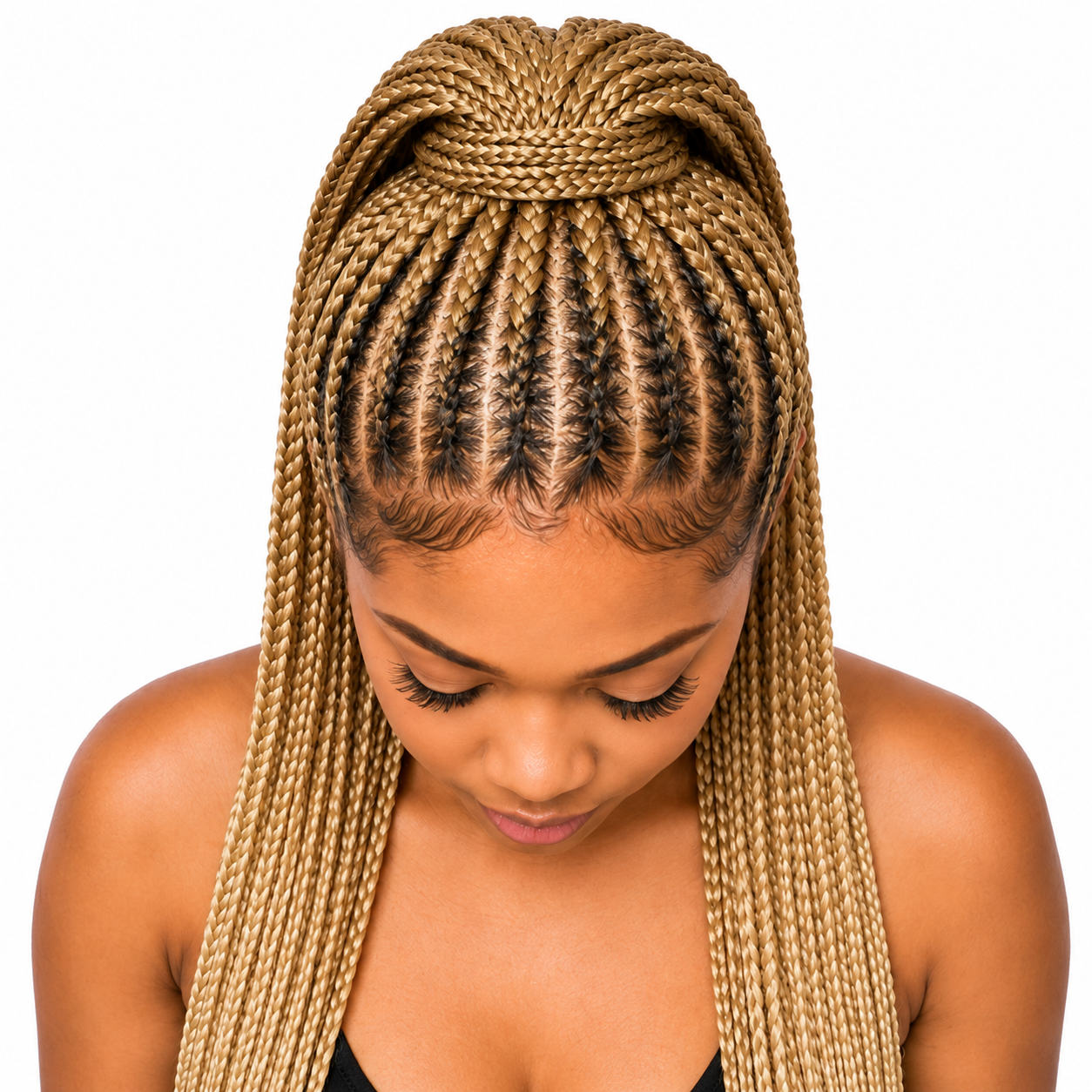 X-Pression Pre-Stretched Braiding Hair 2X Pack, 24"