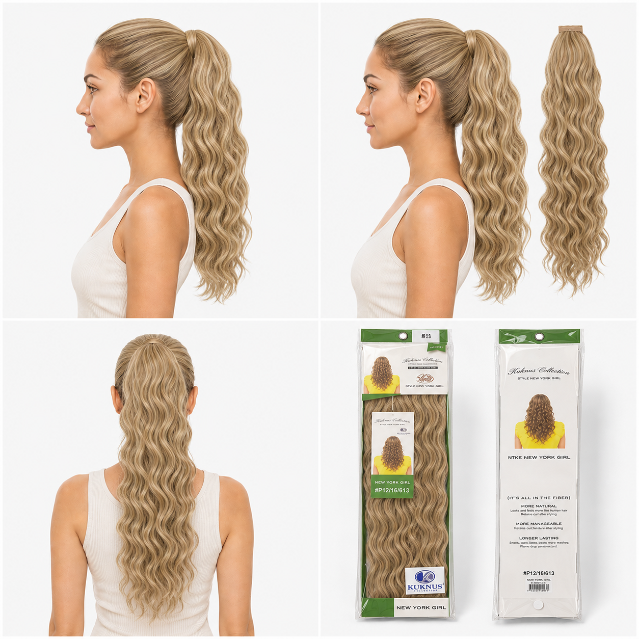 Kuknus Ponytail Style New York Girl