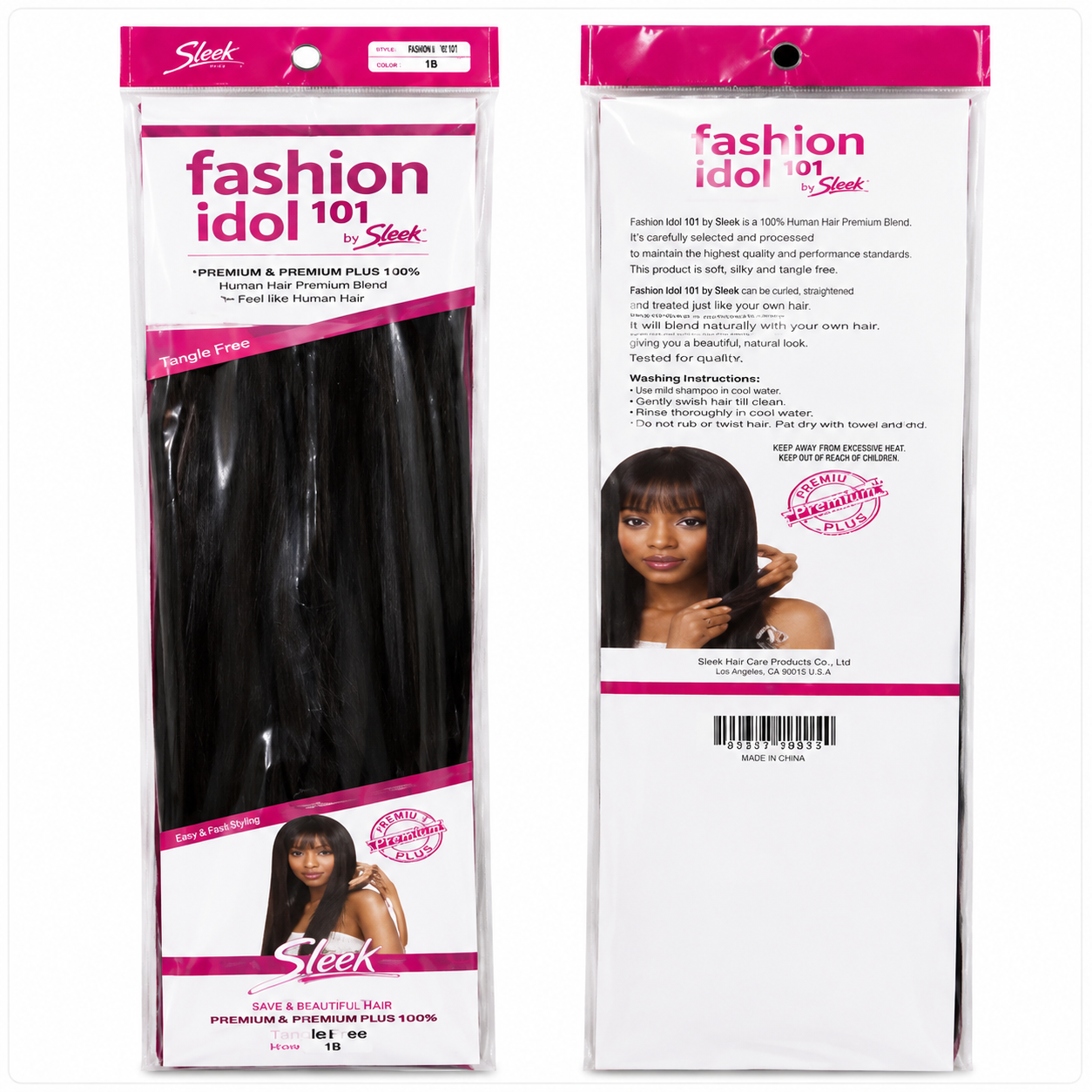 Sleek Fashion Idol 101 Weave Hair Extensions 20