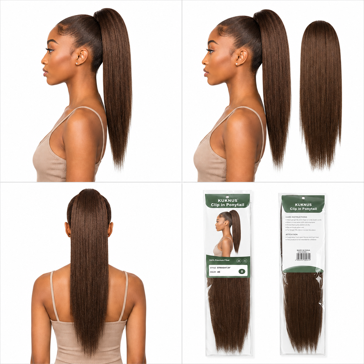 Kuknus Ponytail Style London Girl 18&