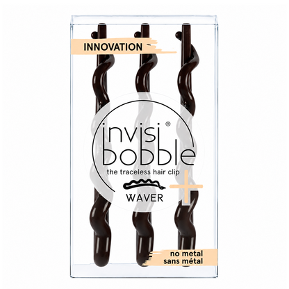 Invisibobble Hair Clips Waver Plus Pretty Dark 3Pieces