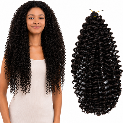 Kuknus Baby Water Bulk Synthetic Braiding Hair