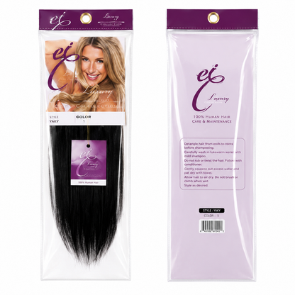 Ei Luxury 100% Unprocessed Virgin human hair Clip-in