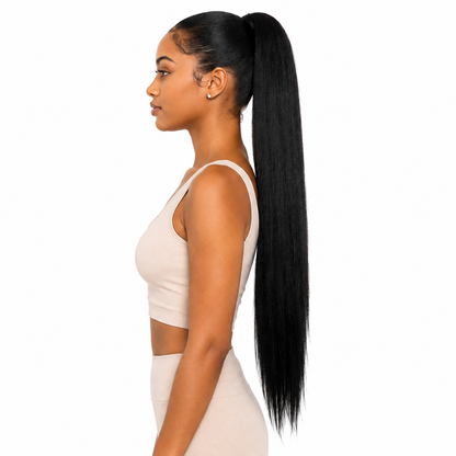 Darbro Doja Synthetic Silky Straight Ponytail 32"