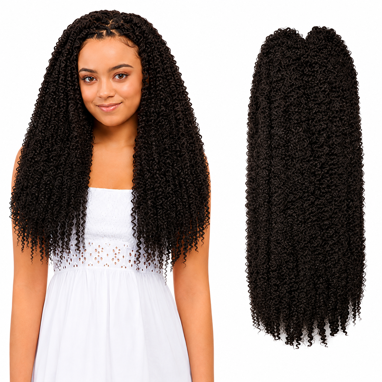 Kuknus Marley Synthetic Bulk Braids 20"