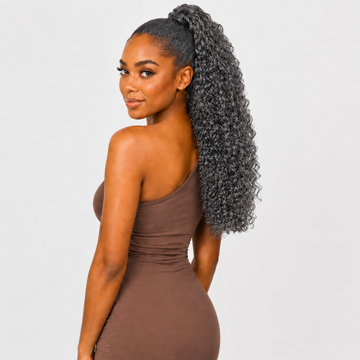 Kuknus Synthetic Chad Girl Ponytail 20"