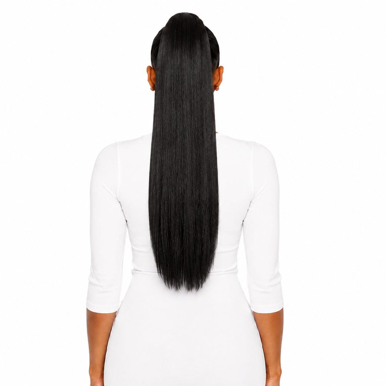 Kuknus Synthetic English Girl Ponytail 22"
