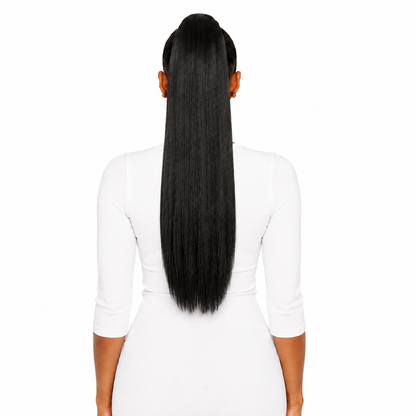 Kuknus Synthetic English Girl Ponytail 22"