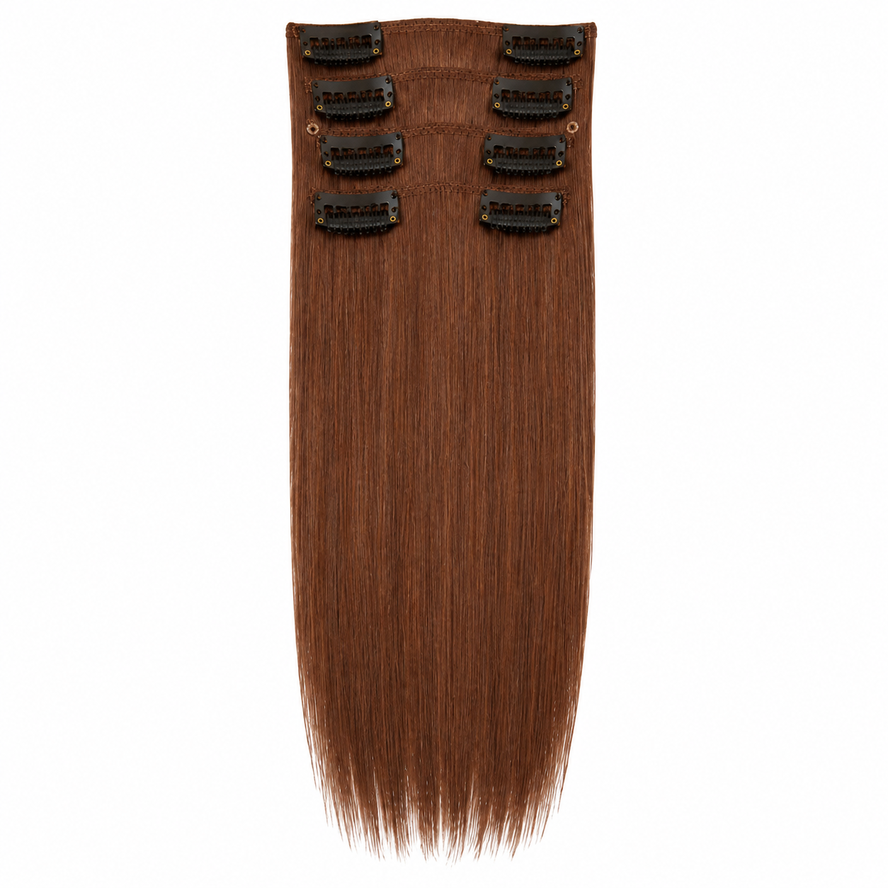 Sleek Synthetic Fashion Idol 101 Clip-In Hair Extensions 18"