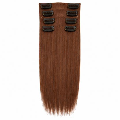Sleek Synthetic Fashion Idol 101 Clip-In Hair Extensions 18"